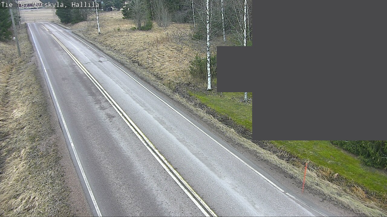 Weather Camera Image Road 167 Myrskylä, Hallila, Myrskylä, Uusimaa