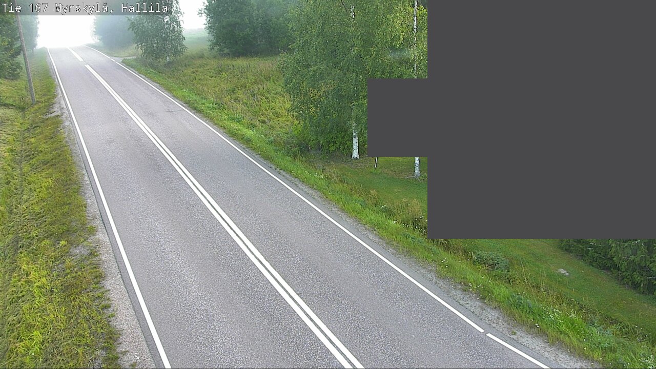 Weather Camera Image Road 167 Myrskylä, Hallila, Myrskylä, Uusimaa