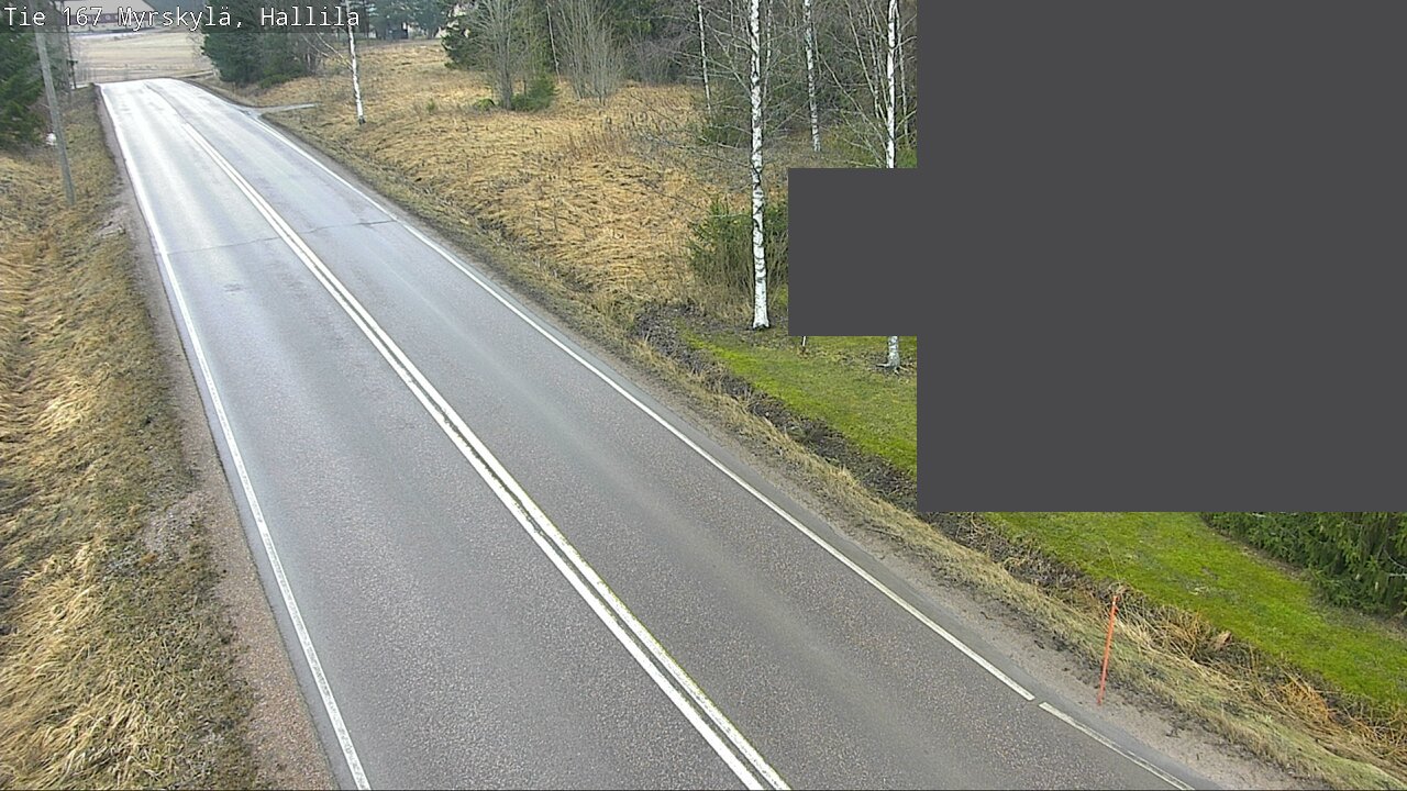 Weather Camera Image Road 167 Myrskylä, Hallila, Myrskylä, Uusimaa