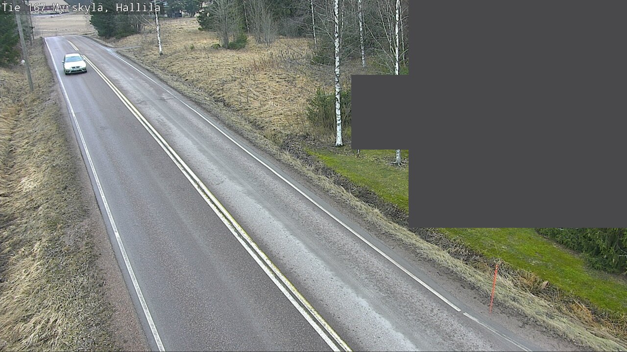 Weather Camera Image Road 167 Myrskylä, Hallila, Myrskylä, Uusimaa