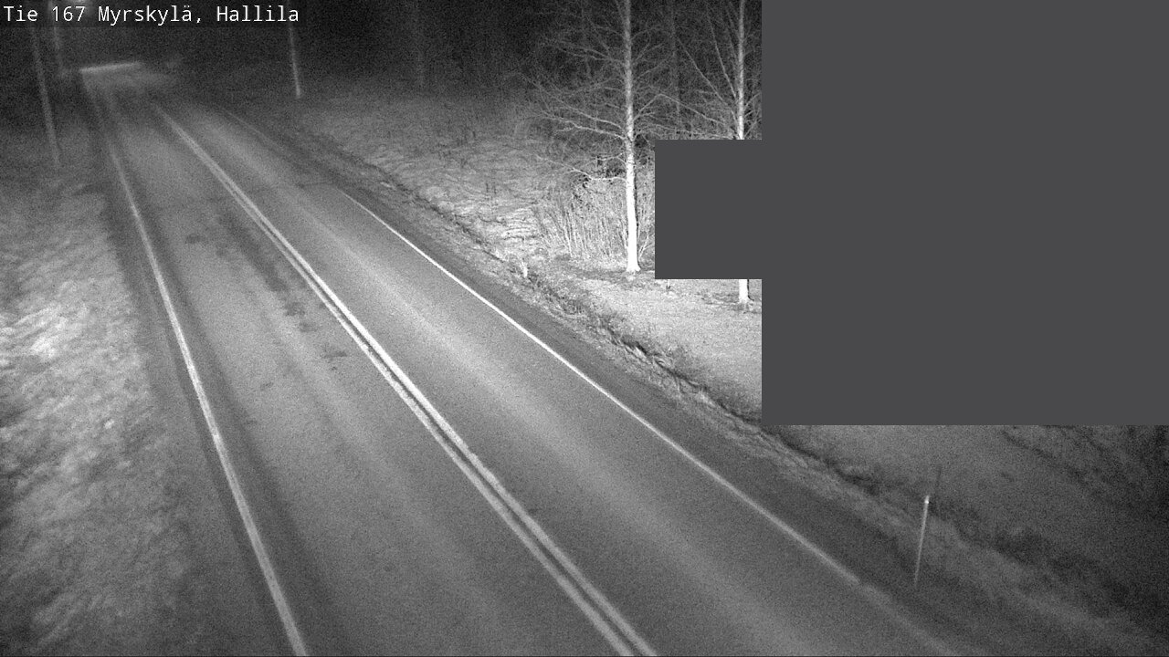 Weather Camera Image Väg 167 Myrskylä, Hallila, Myrskylä, Uusimaa