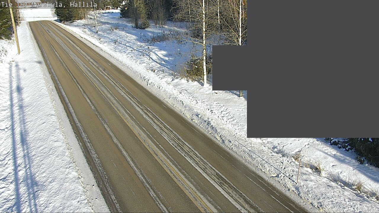 Weather Camera Image Road 167 Myrskylä, Hallila, Myrskylä, Uusimaa