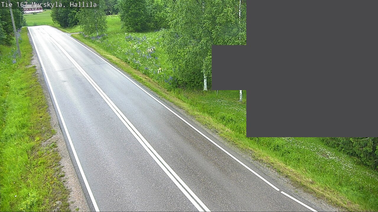 Weather Camera Image Road 167 Myrskylä, Hallila, Myrskylä, Uusimaa
