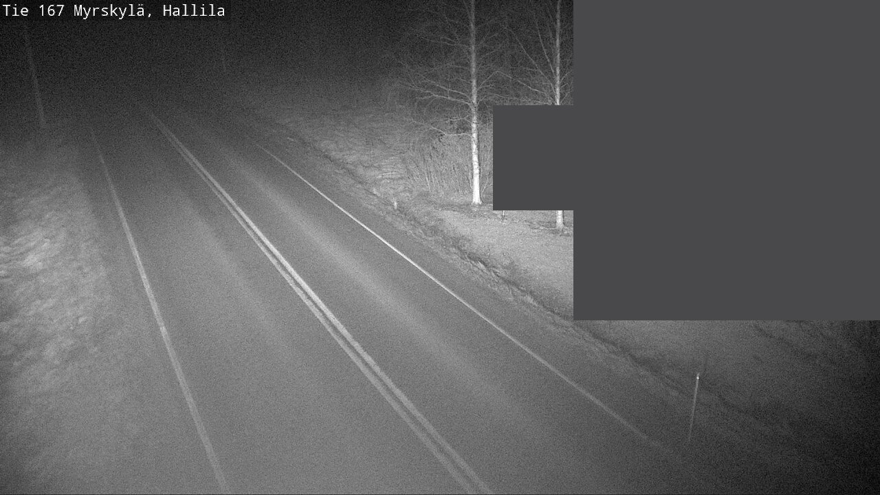 Weather Camera Image Väg 167 Myrskylä, Hallila, Myrskylä, Uusimaa