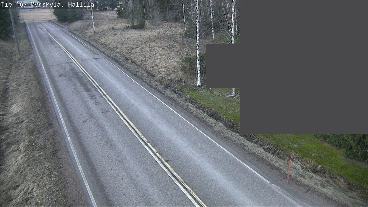 Weather Camera Image Väg 167 Myrskylä, Hallila, Myrskylä, Uusimaa
