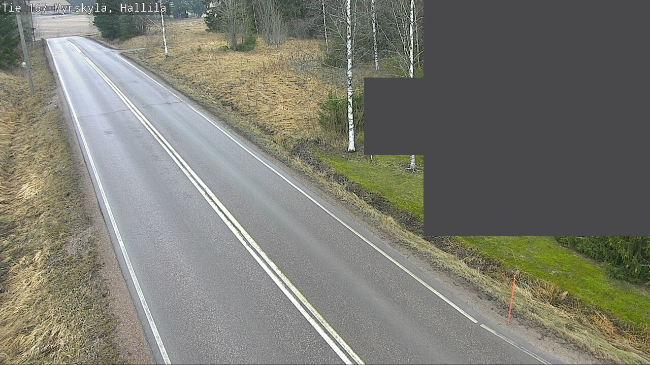 Weather Camera Image Road 167 Myrskylä, Hallila, Myrskylä, Uusimaa