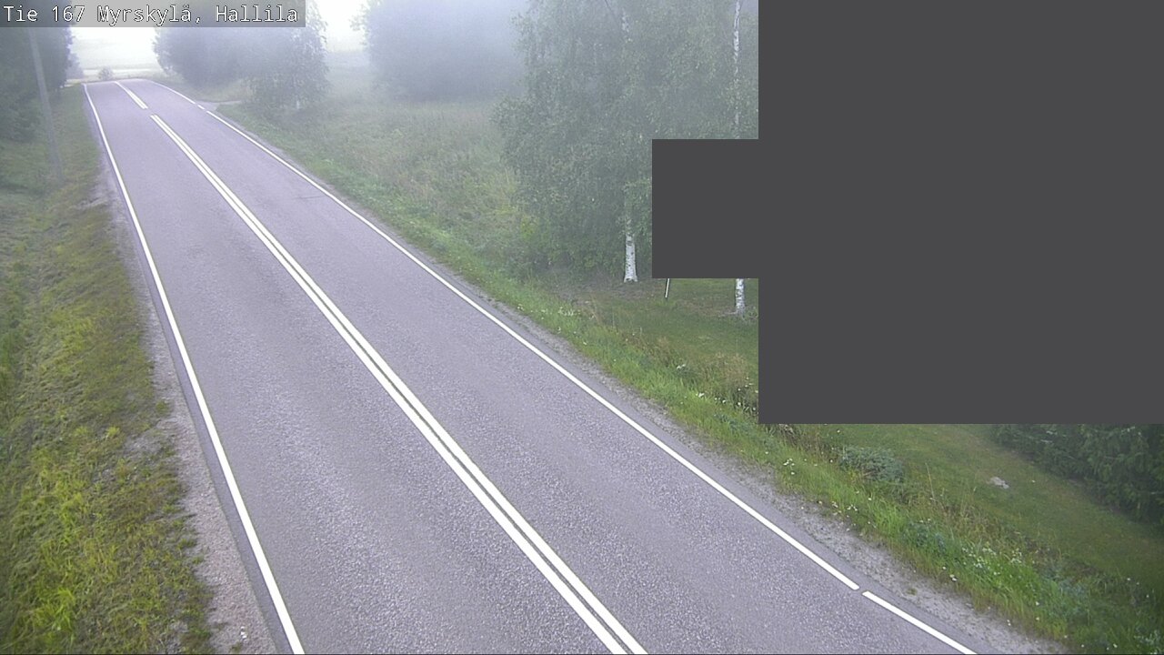 Weather Camera Image Road 167 Myrskylä, Hallila, Myrskylä, Uusimaa