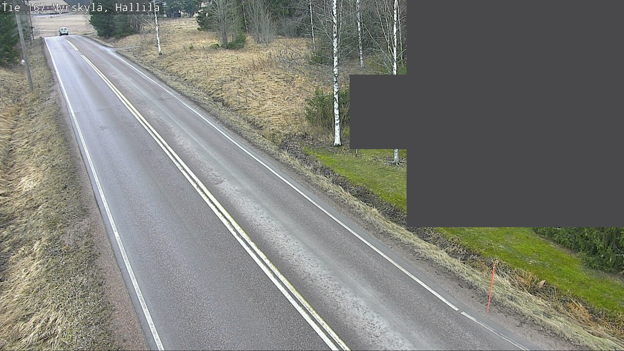 Weather Camera Image Road 167 Myrskylä, Hallila, Myrskylä, Uusimaa
