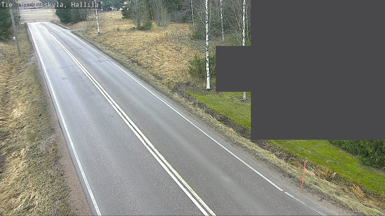Weather Camera Image Road 167 Myrskylä, Hallila, Myrskylä, Uusimaa