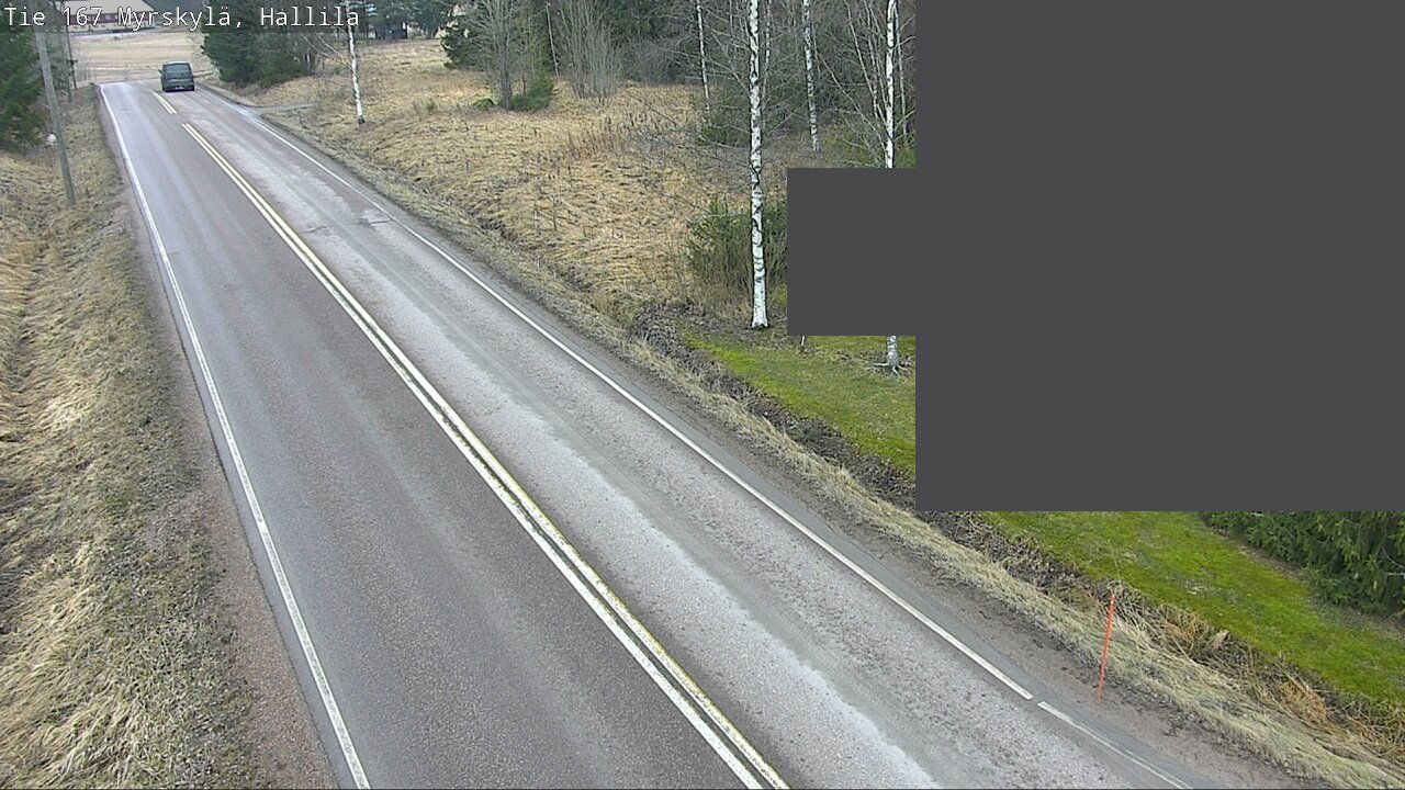 Weather Camera Image Road 167 Myrskylä, Hallila, Myrskylä, Uusimaa