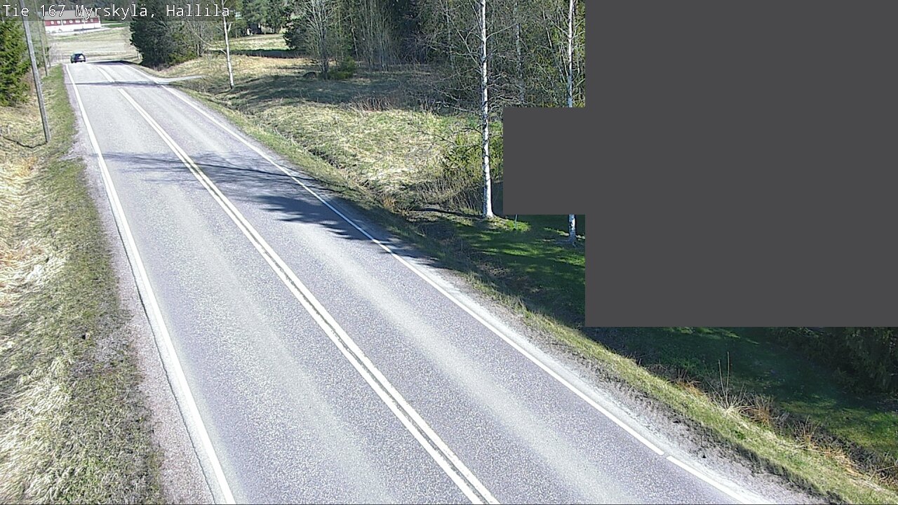 Weather Camera Image Väg 167 Myrskylä, Hallila, Myrskylä, Uusimaa