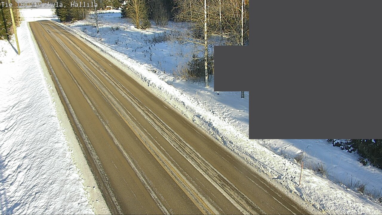 Weather Camera Image Road 167 Myrskylä, Hallila, Myrskylä, Uusimaa