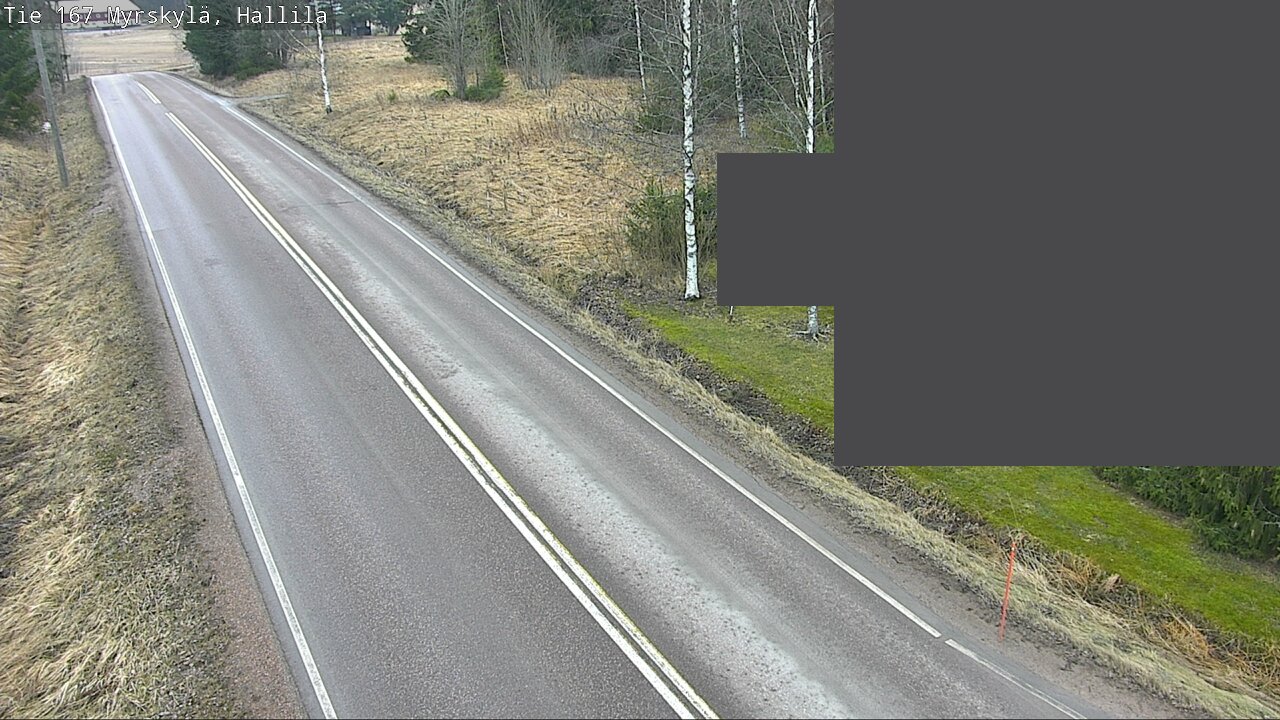 Weather Camera Image Road 167 Myrskylä, Hallila, Myrskylä, Uusimaa