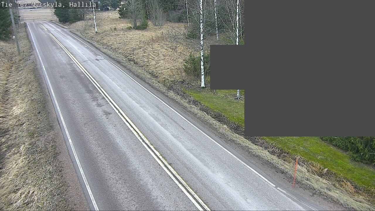 Weather Camera Image Road 167 Myrskylä, Hallila, Myrskylä, Uusimaa