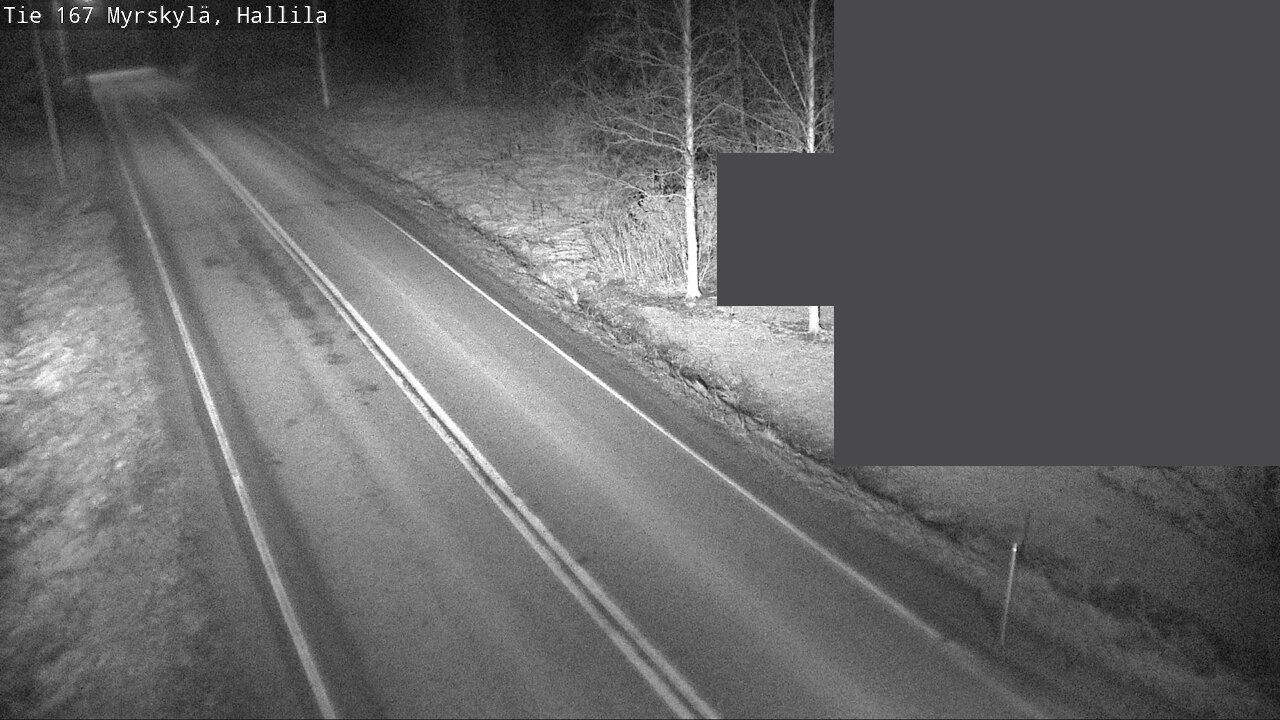 Weather Camera Image Väg 167 Myrskylä, Hallila, Myrskylä, Uusimaa