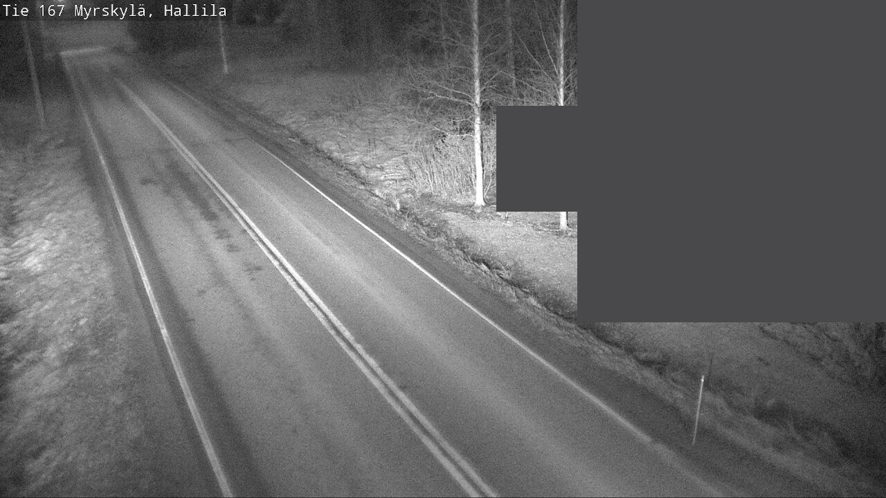 Weather Camera Image Väg 167 Myrskylä, Hallila, Myrskylä, Uusimaa