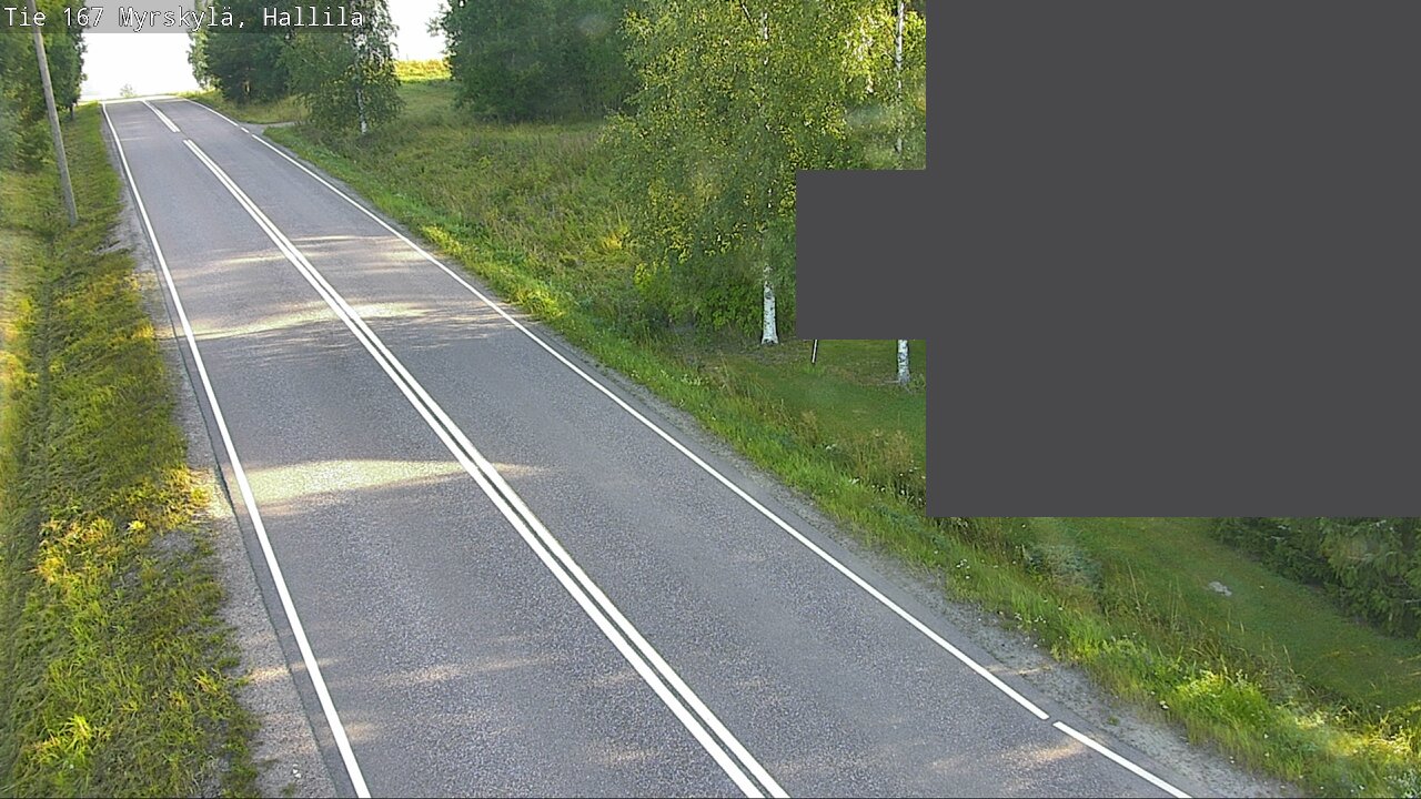Weather Camera Image Road 167 Myrskylä, Hallila, Myrskylä, Uusimaa