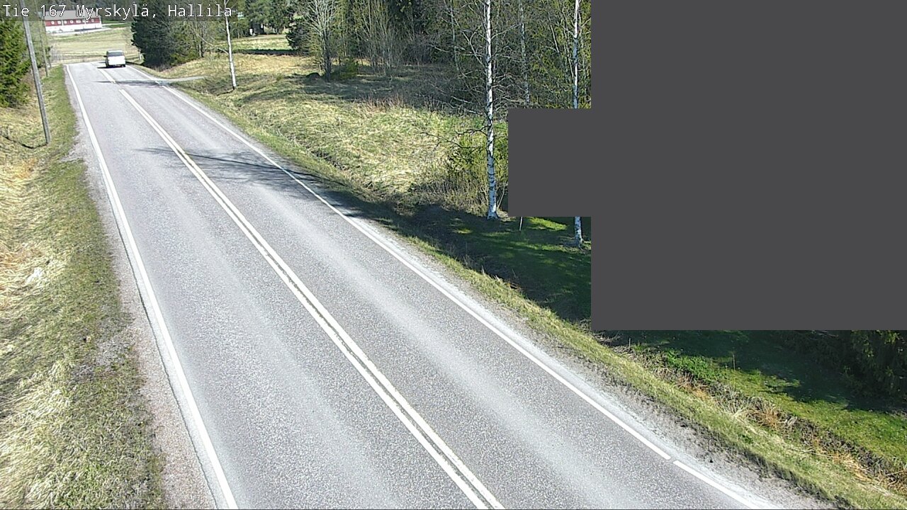 Weather Camera Image Väg 167 Myrskylä, Hallila, Myrskylä, Uusimaa