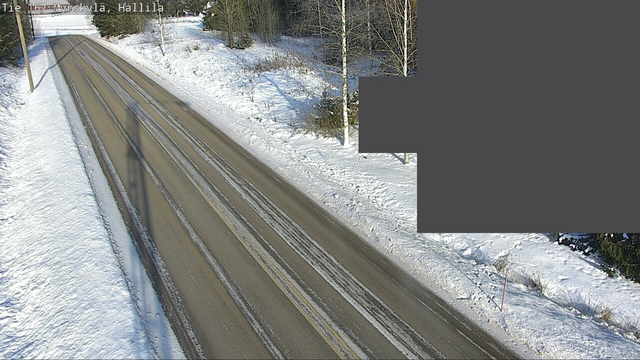 Weather Camera Image Road 167 Myrskylä, Hallila, Myrskylä, Uusimaa