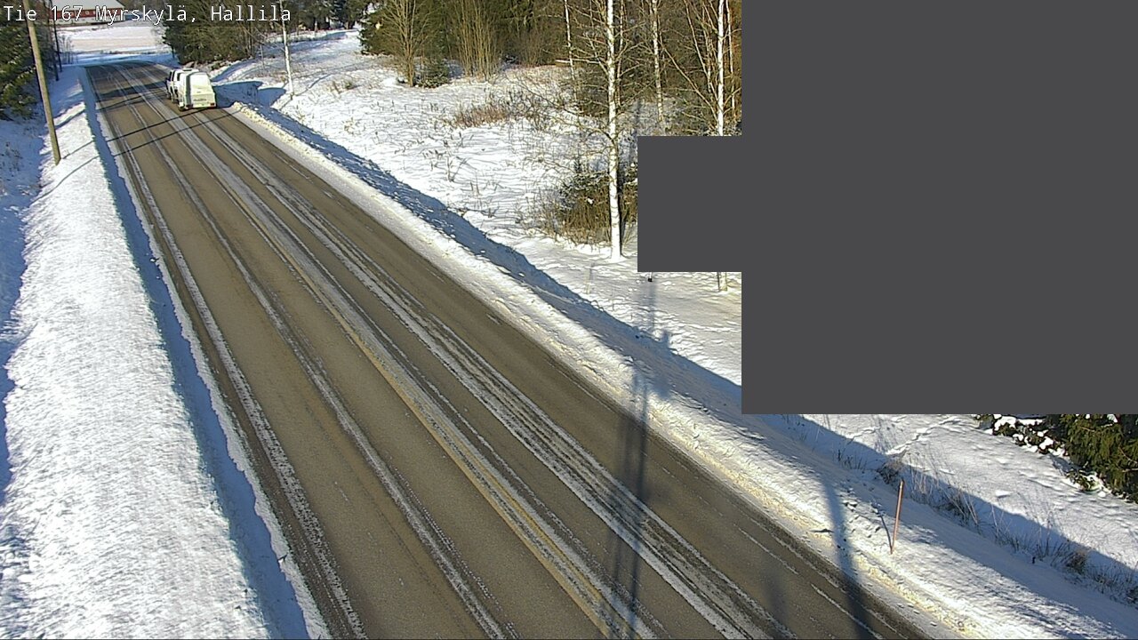 Weather Camera Image Road 167 Myrskylä, Hallila, Myrskylä, Uusimaa