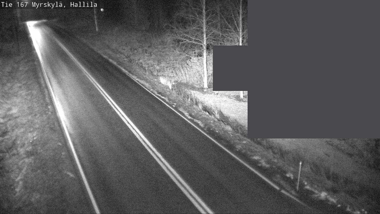 Weather Camera Image Väg 167 Myrskylä, Hallila, Myrskylä, Uusimaa