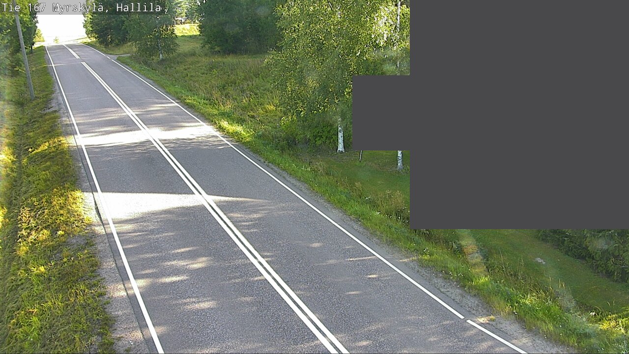 Weather Camera Image Road 167 Myrskylä, Hallila, Myrskylä, Uusimaa