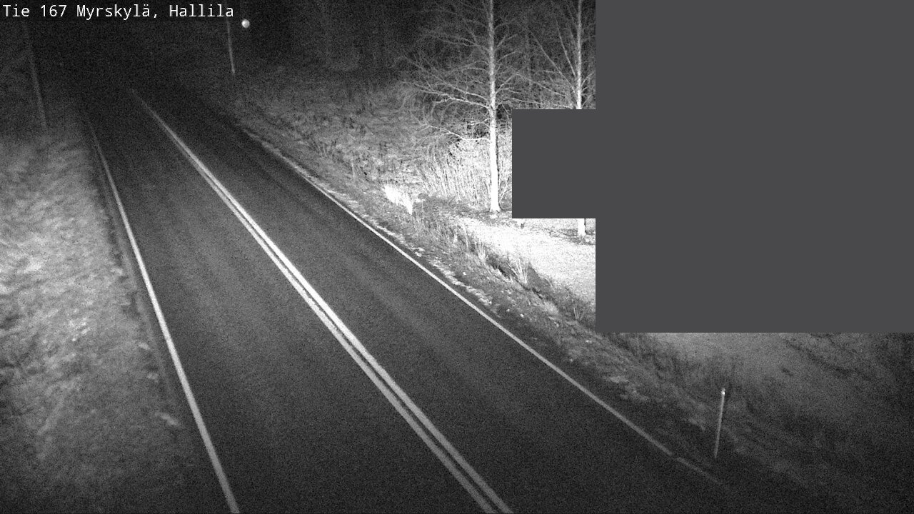Weather Camera Image Väg 167 Myrskylä, Hallila, Myrskylä, Uusimaa