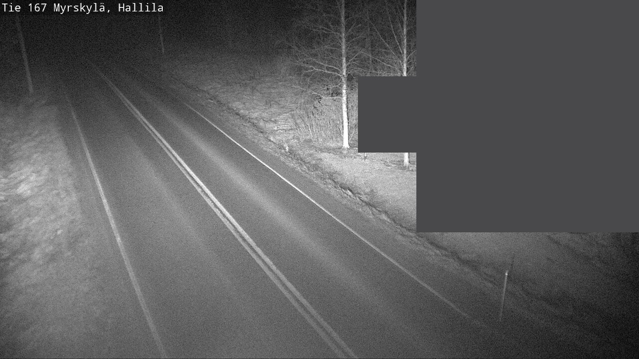 Weather Camera Image Väg 167 Myrskylä, Hallila, Myrskylä, Uusimaa