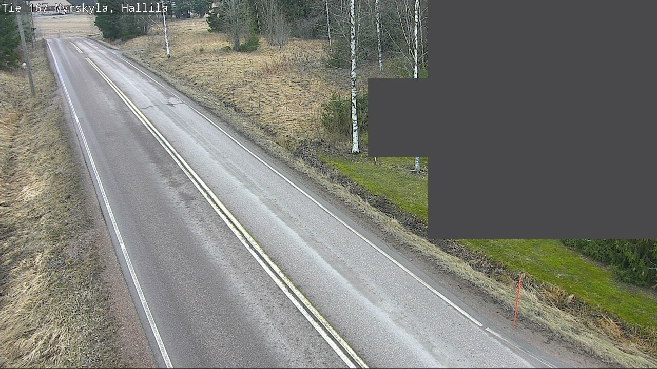 Weather Camera Image Road 167 Myrskylä, Hallila, Myrskylä, Uusimaa