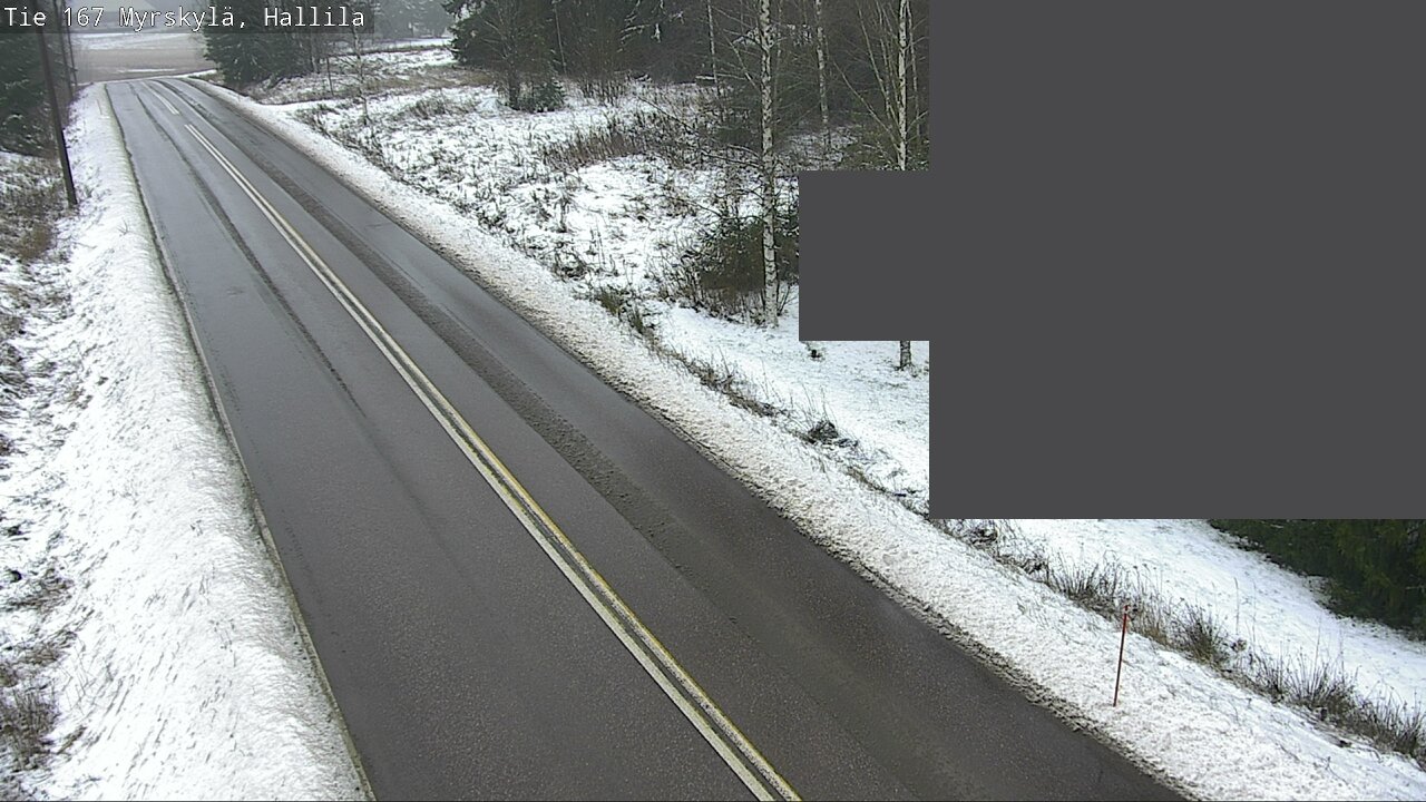 Weather Camera Image Road 167 Myrskylä, Hallila, Myrskylä, Uusimaa