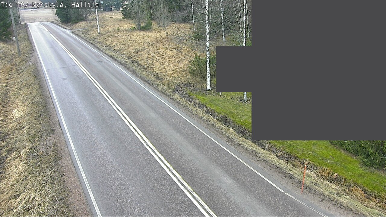 Weather Camera Image Road 167 Myrskylä, Hallila, Myrskylä, Uusimaa