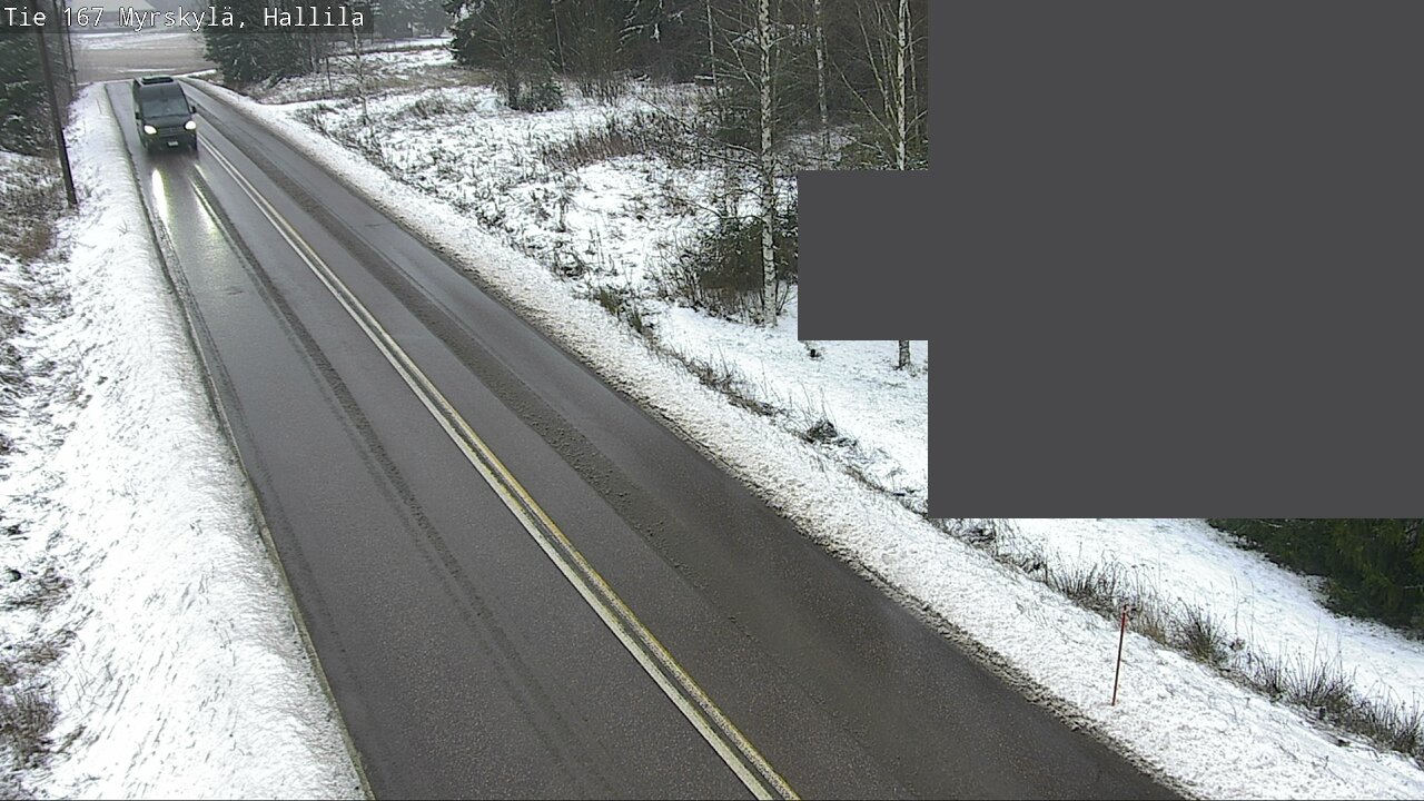 Weather Camera Image Road 167 Myrskylä, Hallila, Myrskylä, Uusimaa