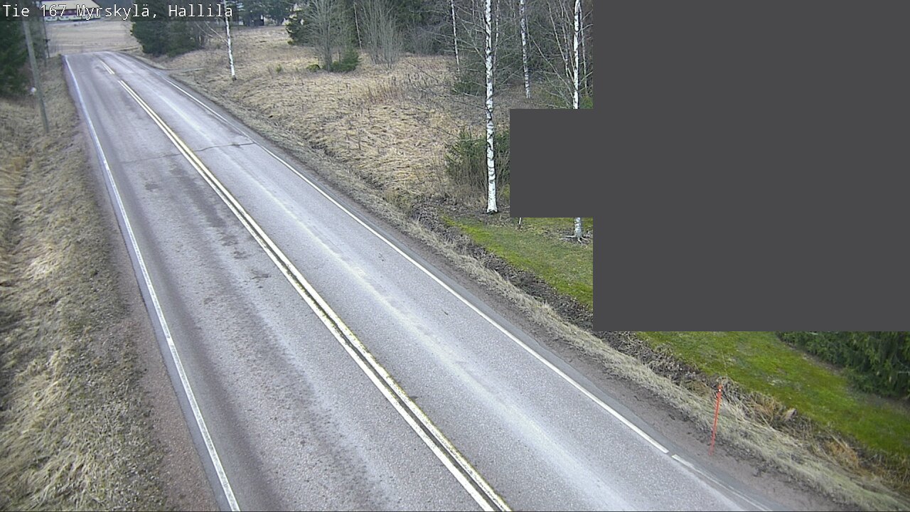 Weather Camera Image Väg 167 Myrskylä, Hallila, Myrskylä, Uusimaa