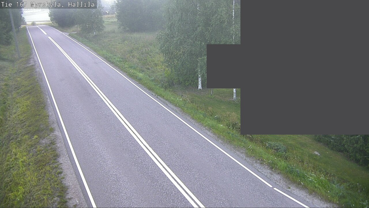 Weather Camera Image Road 167 Myrskylä, Hallila, Myrskylä, Uusimaa