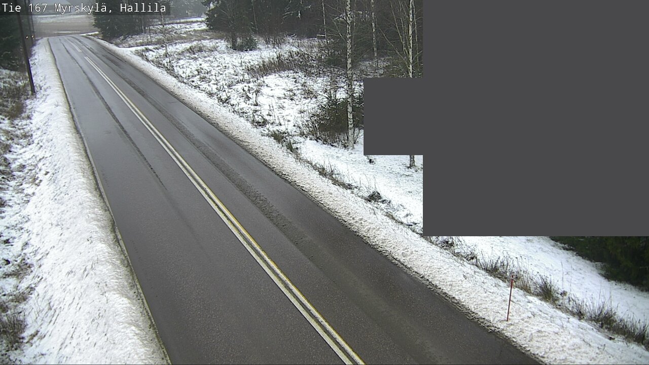 Weather Camera Image Road 167 Myrskylä, Hallila, Myrskylä, Uusimaa