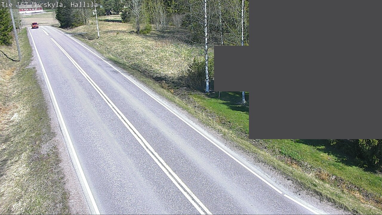 Weather Camera Image Väg 167 Myrskylä, Hallila, Myrskylä, Uusimaa