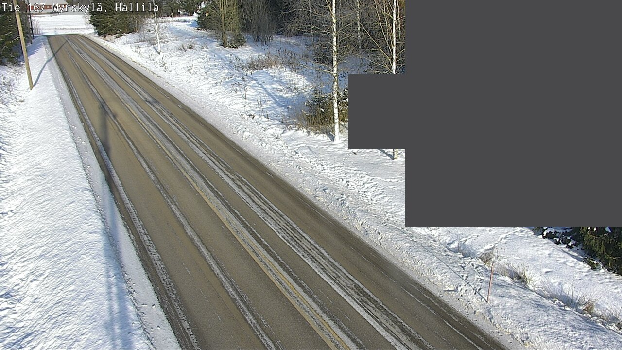 Weather Camera Image Road 167 Myrskylä, Hallila, Myrskylä, Uusimaa