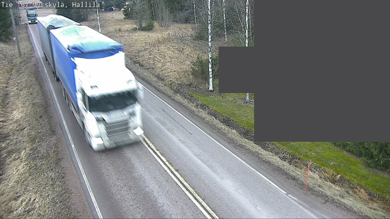 Weather Camera Image Road 167 Myrskylä, Hallila, Myrskylä, Uusimaa
