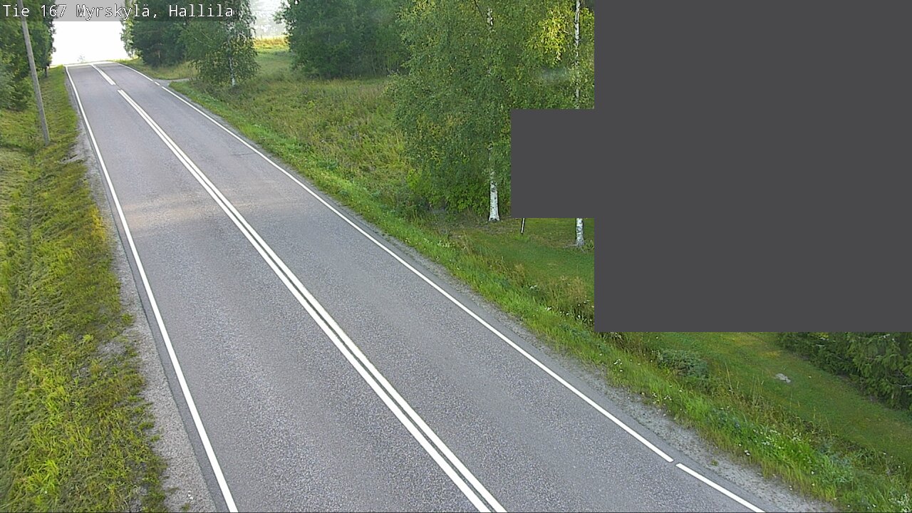Weather Camera Image Road 167 Myrskylä, Hallila, Myrskylä, Uusimaa