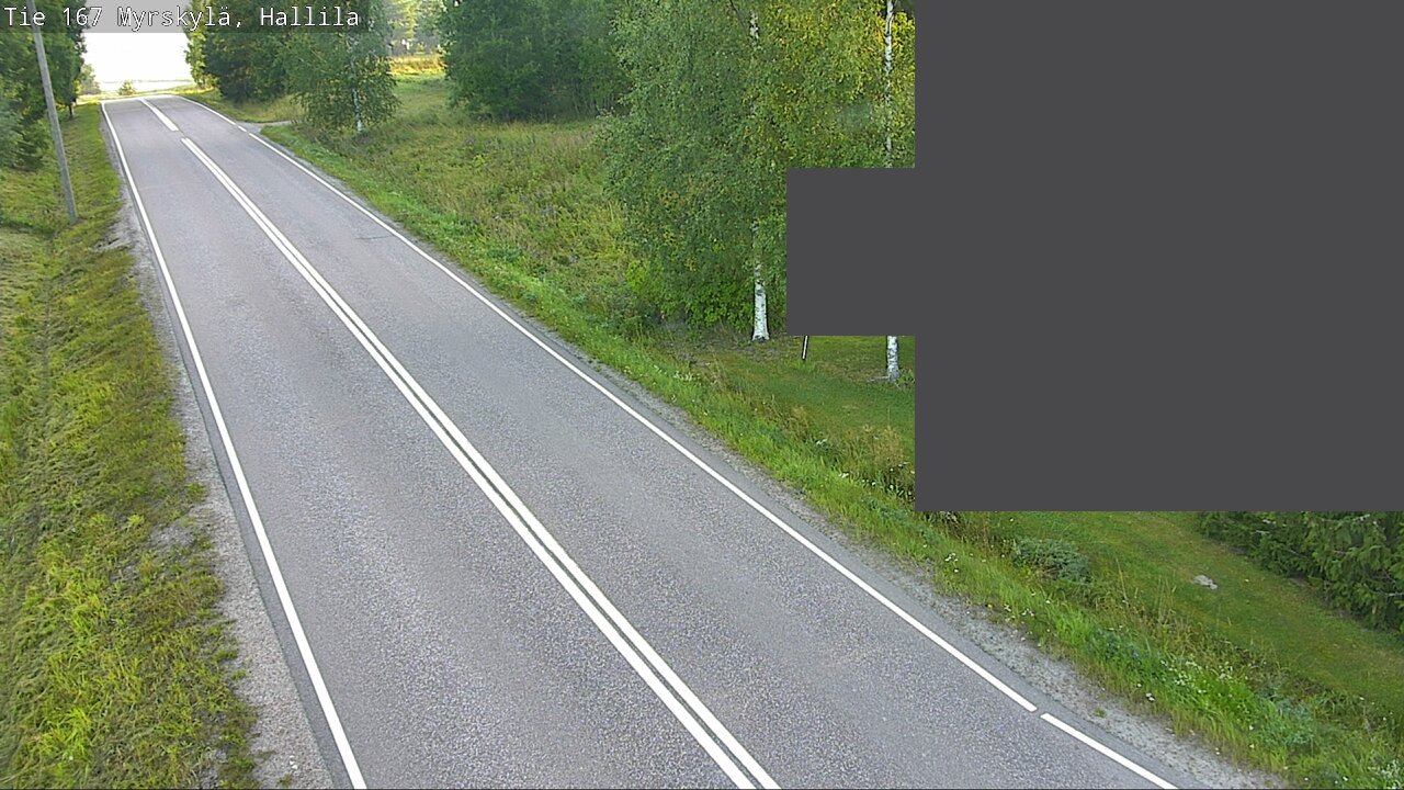 Weather Camera Image Väg 167 Myrskylä, Hallila, Myrskylä, Uusimaa