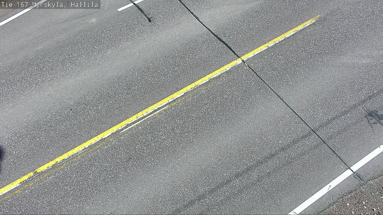 Weather Camera Image Road 167 Myrskylä, Hallila, Myrskylä, Uusimaa