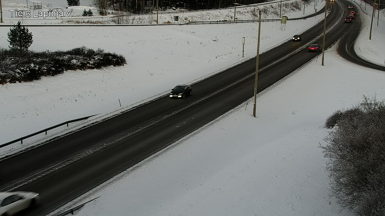 Weather Camera Image Väg 6 Lappträsk, Lapinjärvi, Uusimaa