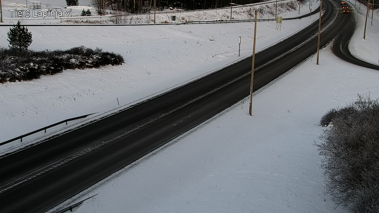 Weather Camera Image Väg 6 Lappträsk, Lapinjärvi, Uusimaa