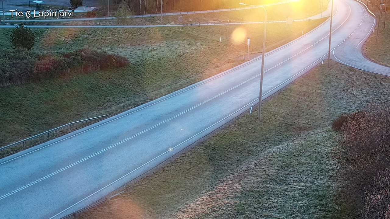 Kelikamerat Kuva Tie 6 Lapinjärvi, Lapinjärvi, Uusimaa