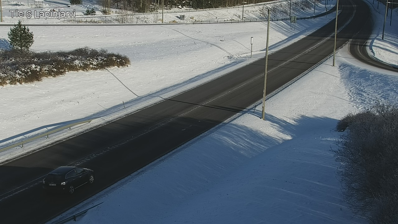 Weather Camera Image Väg 6 Lappträsk, Lapinjärvi, Uusimaa