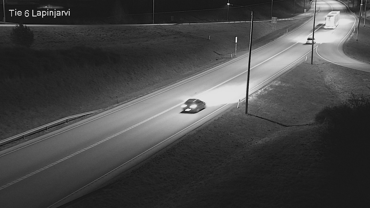 Weather Camera Image Väg 6 Lappträsk, Lapinjärvi, Uusimaa