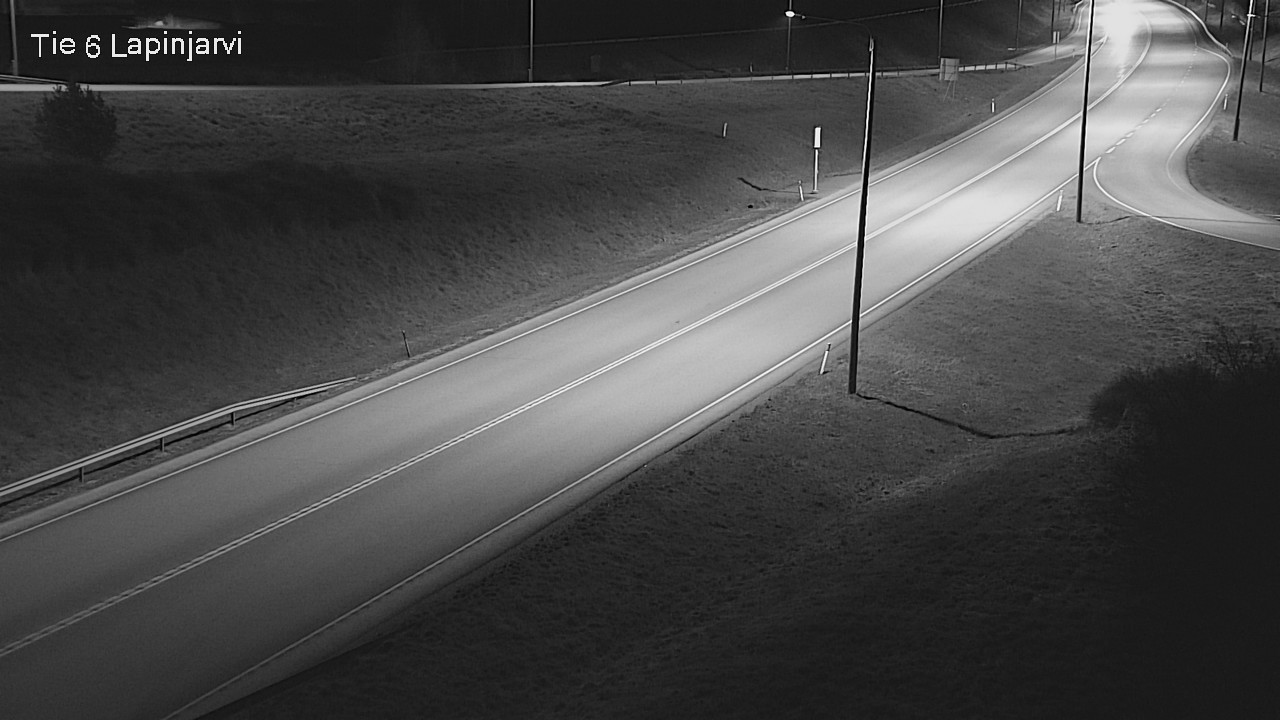 Weather Camera Image Väg 6 Lappträsk, Lapinjärvi, Uusimaa