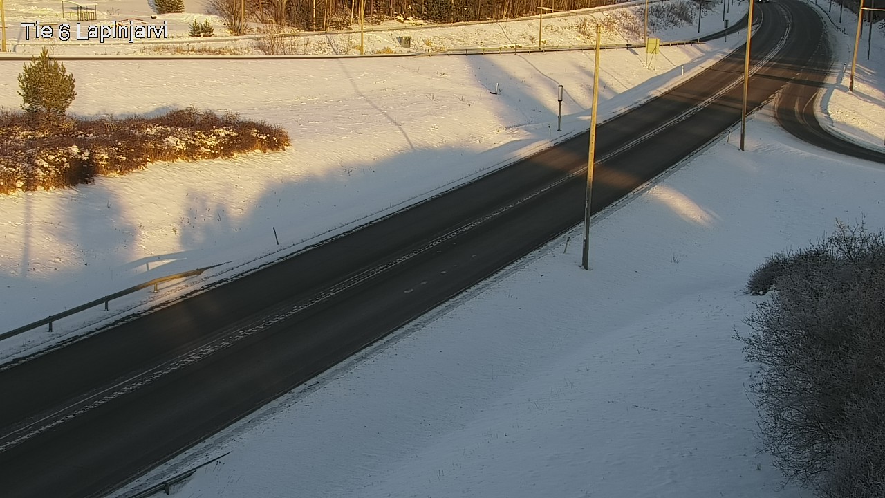 Weather Camera Image Väg 6 Lappträsk, Lapinjärvi, Uusimaa