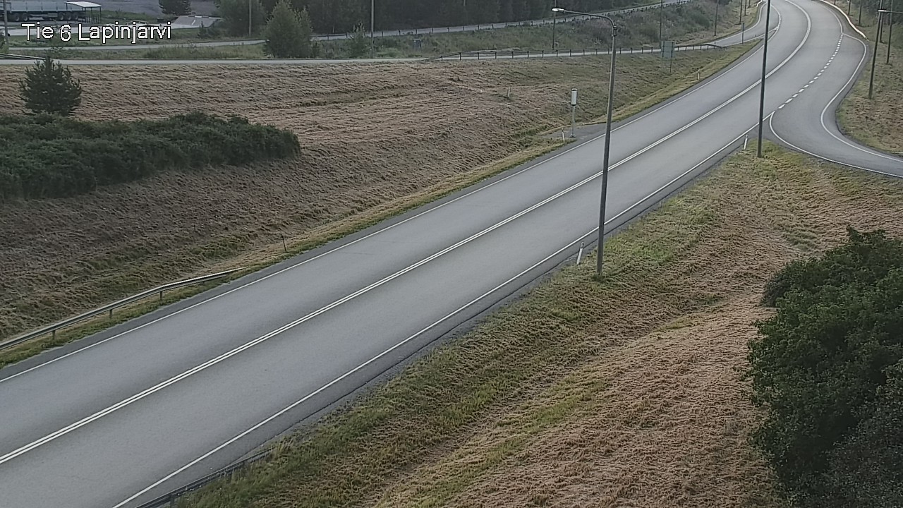Weather Camera Image Väg 6 Lappträsk, Lapinjärvi, Uusimaa