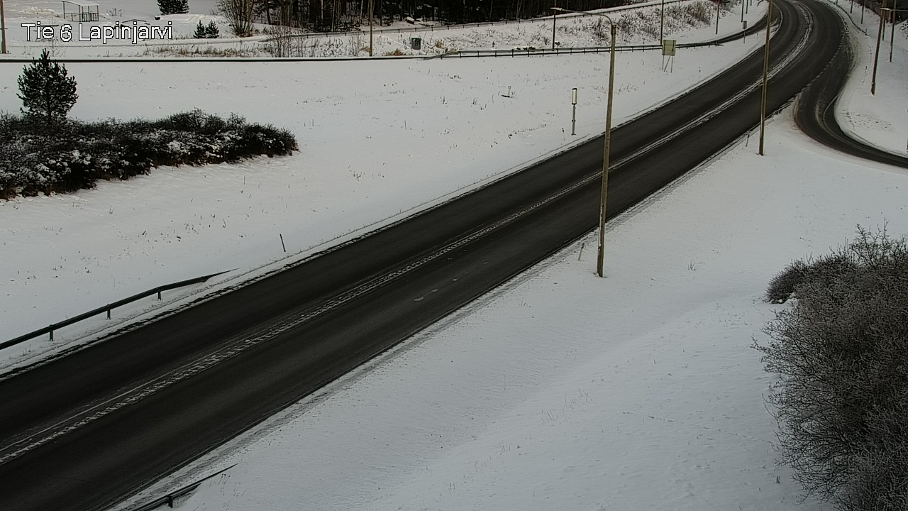 Weather Camera Image Väg 6 Lappträsk, Lapinjärvi, Uusimaa